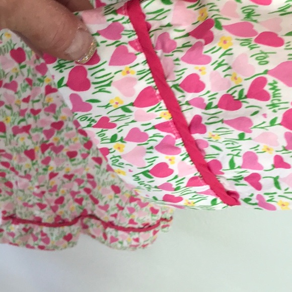 Rare Lilly Pulitzer Valentines “LOVE YOU TOO MUCH” - Picture 11 of 11